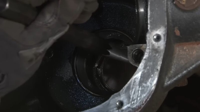 Removing the Bearing Races on a Ford Mustang
