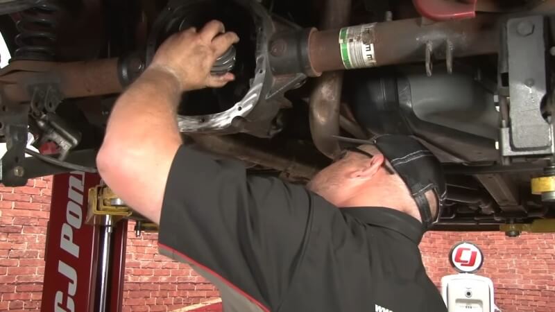 Installing a Pinion On a Ford Mustang