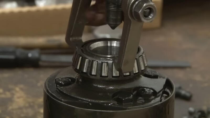 Removing Ford Mustang Pinion Bearing