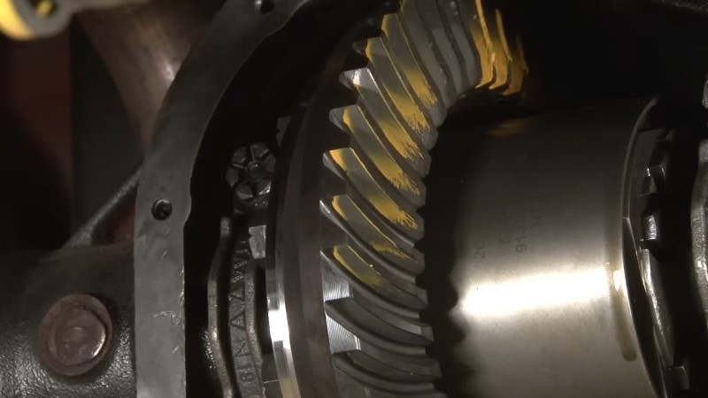 Marked Gear In a Mustang Differential