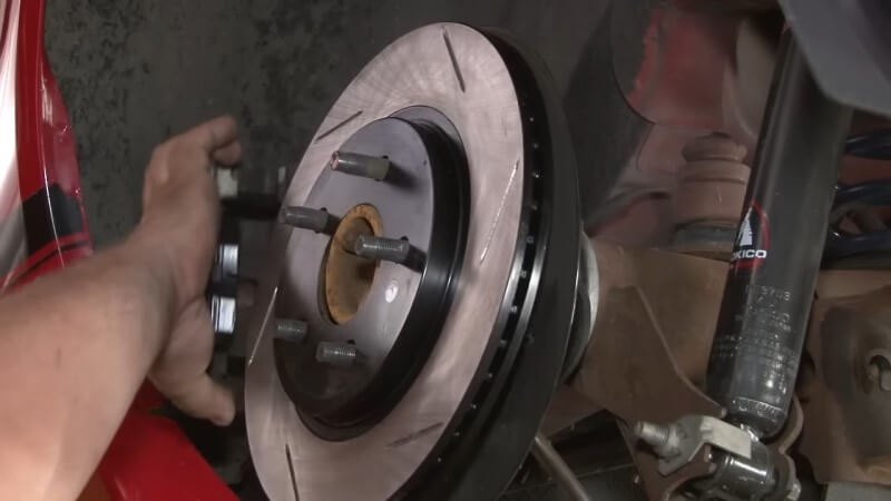 Removing Brake Calipers and Rotors From a Ford Mustang