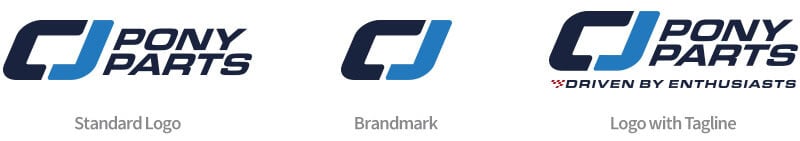A side-by-side comparison of the new CJs logos