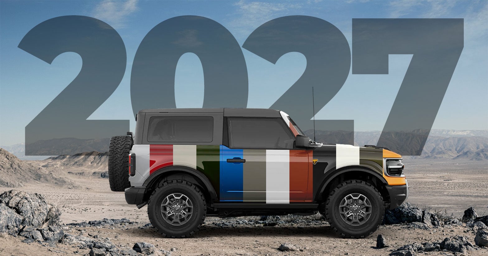 2027 Ford Bronco Colors