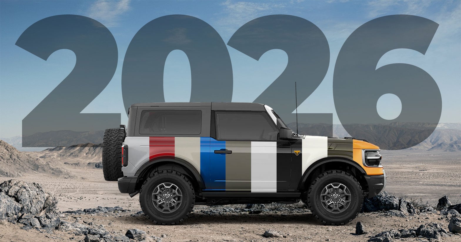 2026 Ford Bronco Colors