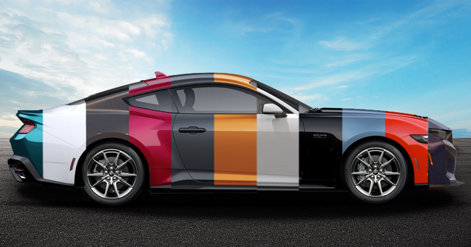 2027 Ford Mustang Colors
