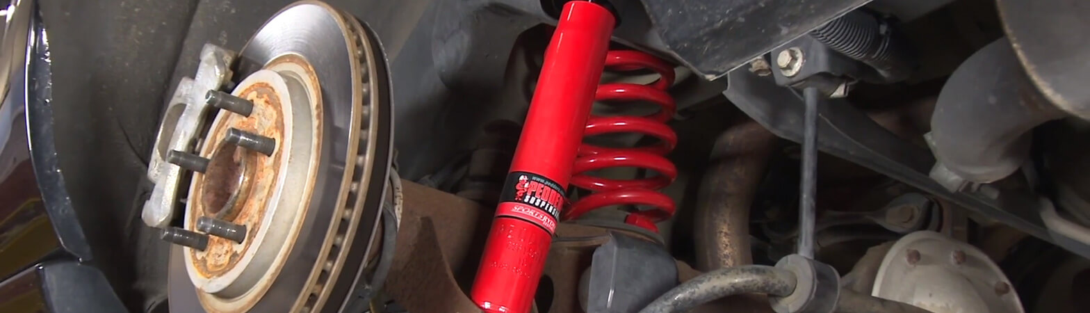 OREDY Rear Strut Shock Absorber Assembly – 1994-2004 Ford Mustang, Loaded W/ Coil Spring, Pair