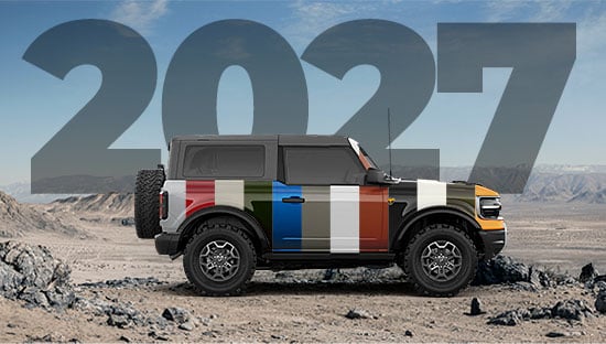 2027 Ford Bronco Colors