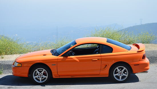 Best Orange Mustangs