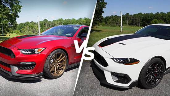 Mustang Mach 1 vs GT350