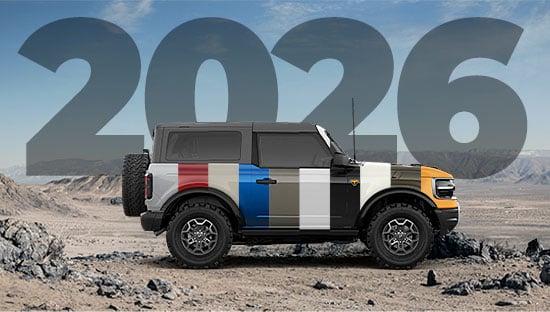 2026 Ford Bronco Colors
