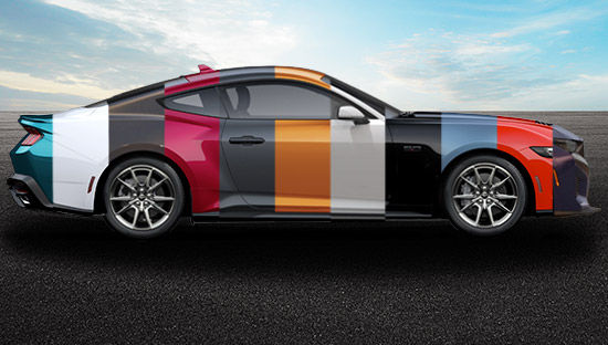 2027 Mustang Colors