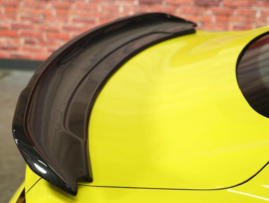 Cars and Coffee Mustang Rear Spoilers