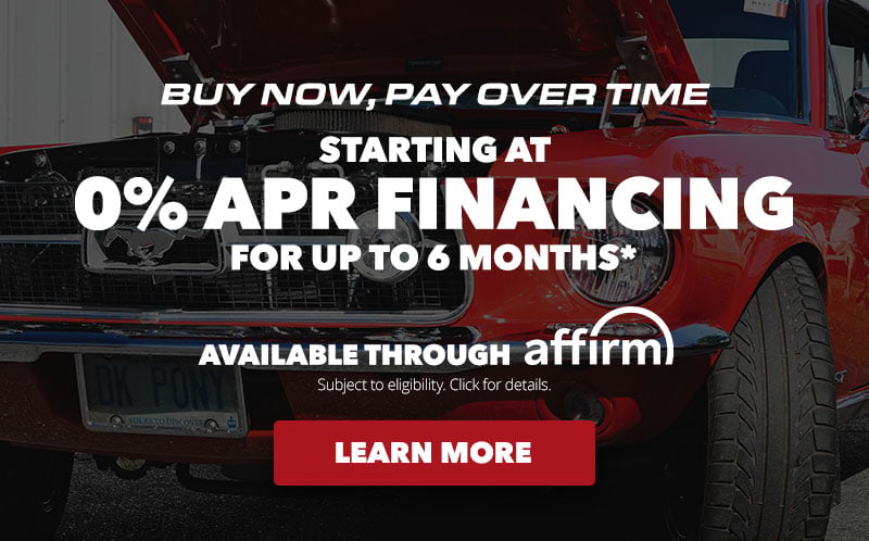 Buy Now, Pay Over Time with Affirm