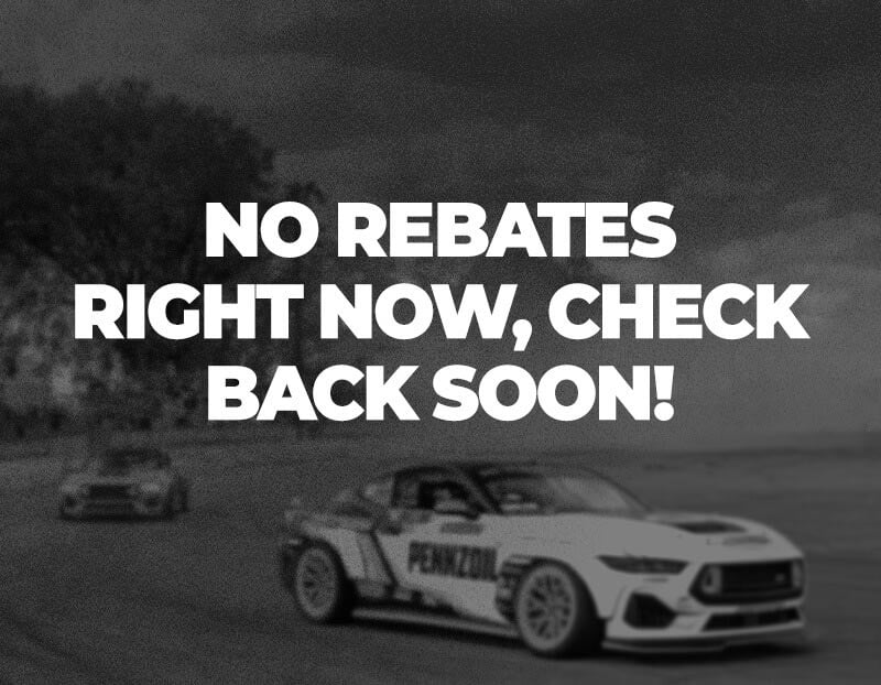 No currently active manufacturer rebates available
