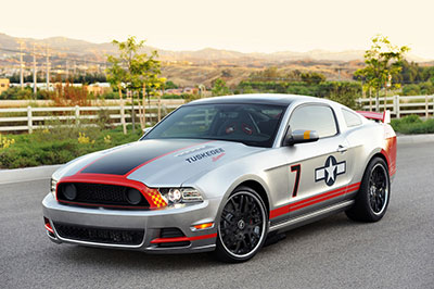 Red Tails Mustang